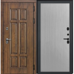 Входная дверь Luxor - Квадро - ФЛ-790 Веллуто гриджио