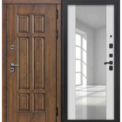 Входная дверь Luxor - Квадро - ФЛЗ -1 Белый матовый