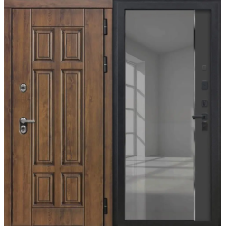 Входная дверь Luxor - Квадро - ФЛЗ-618 Черный кварц