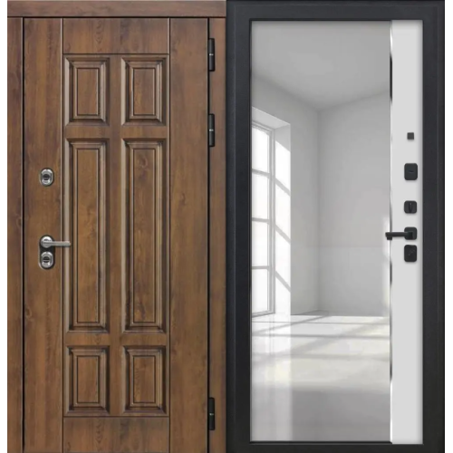 Входная дверь Luxor - Квадро - ФЛЗ-618 Белый матовый