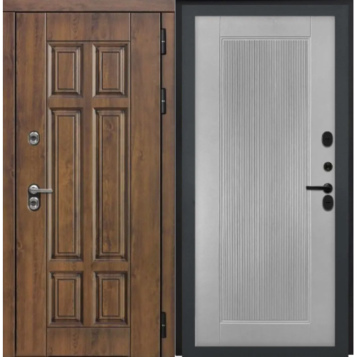 Входная дверь Luxor - Квадро - ПВХ 10мм Астрод веллуто гриджио