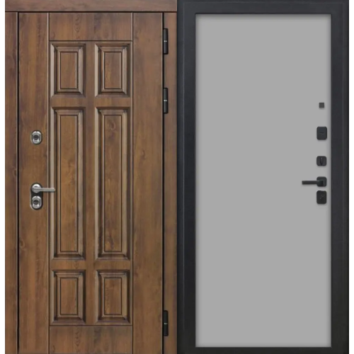 Входная дверь Luxor - Квадро - Гладкая Шарли светлый