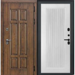 Входная дверь Luxor - Квадро - ПВХ 10мм Астрод веллуто бьянко