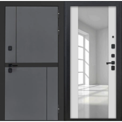 Входная дверь Luxor - Терио - ФЛЗ -1 Белый матовый