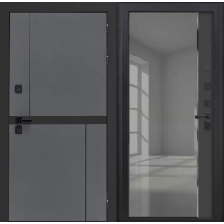 Входная дверь Luxor - Терио - ФЛЗ-618 Черный кварц