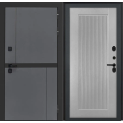 Входная дверь Luxor - Терио - ПВХ 10мм Астрод веллуто гриджио