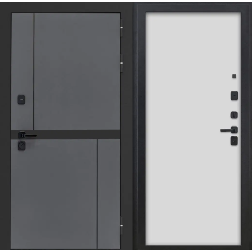 Входная дверь Luxor - Терио - Гладкая Белый матовый