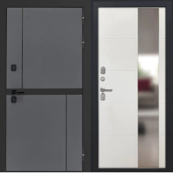 Входная дверь Luxor - Терио - ФЛЗ-649 Капучино (зеркало)