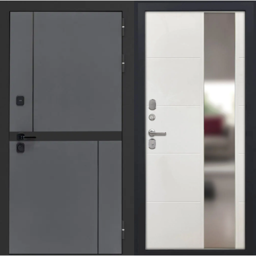 Входная дверь Luxor - Терио - ФЛЗ-649 Капучино (зеркало)