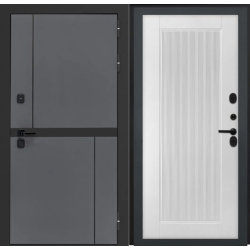 Входная дверь Luxor - Терио - ПВХ 10мм Астрод веллуто бьянко