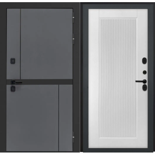 Входная дверь Luxor - Терио - ПВХ 10мм Астрод веллуто бьянко