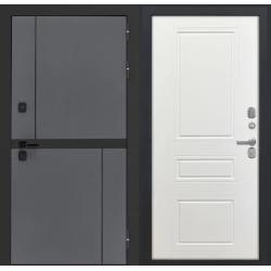 Входная дверь Luxor - Терио - ФЛ-707 (10мм, Белый софт)