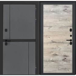 Входная дверь Luxor - Терио - Без фрезеровки Дуб пацифик горизонт