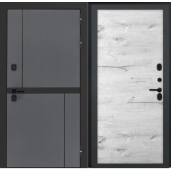 Входная дверь Luxor - Терио - Без фрезеровки Дуб арктик горизонт