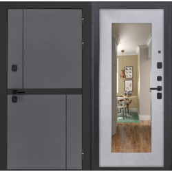 Входная дверь Luxor - Терио - ФЛЗ-603 Бетон снежный