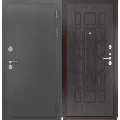 Входная дверь Luxor - Серебро - ФЛ 244 Венге