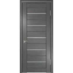 Межкомнатная дверь ЛУ-22 (Серая)