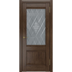 Межкомнатная дверь ЛУ-52 (Дуб корица) ДО
