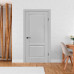 Межкомнатная дверь ДП-Н12 (Сильвер грей)