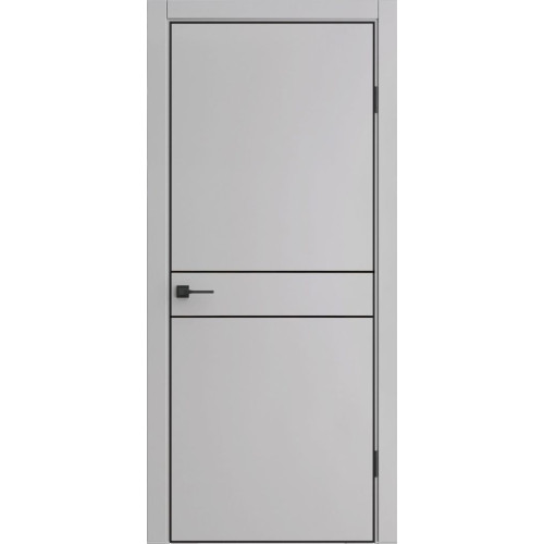 Межкомнатная дверь ДП-52 (Сильвер грей)