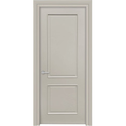 Межкомнатная дверь Лайн-3/2 багет (эмаль РАЛ-7032)