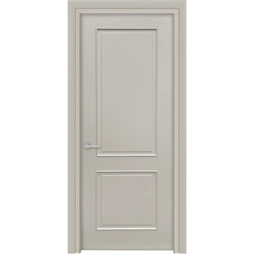Межкомнатная дверь Лайн-3/2 багет (эмаль РАЛ-7032)