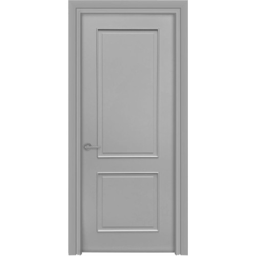 Межкомнатная дверь Лайн-3/2 багет (эмаль РАЛ-7047)