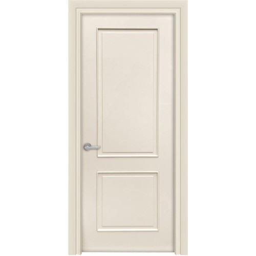 Межкомнатная дверь Лайн-3/2 багет (Слоновая кость)