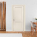 Межкомнатная дверь Лайн-3/2 багет (Слоновая кость)