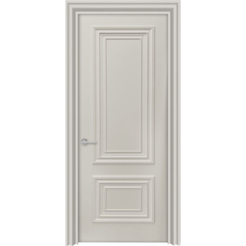 Межкомнатная дверь Прима багет (эмаль РАЛ-7032)