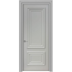 Межкомнатная дверь Прима багет (эмаль РАЛ-7047)