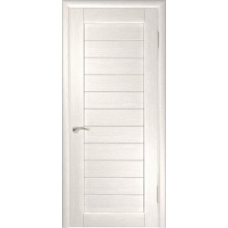 Межкомнатная дверь ЛУ-21 (Беленый дуб)