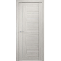 Межкомнатная дверь ЛУ-17 Капучино (стекло сатинат)