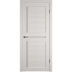 Межкомнатная дверь АТУМ 16 (ст.матовое) Бианко