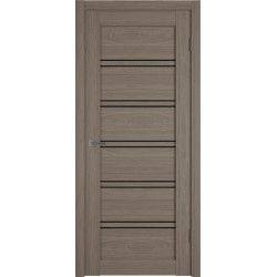 Межкомнатная дверь АТУМ Про 28 (ст.черное) Brun Oak