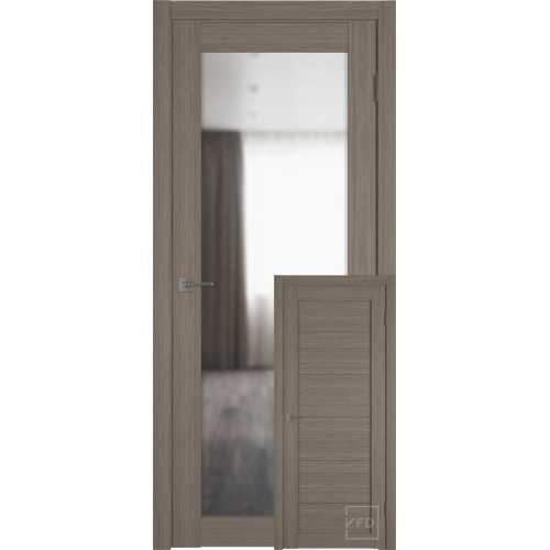 Межкомнатная дверь АТУМ Про 32 Brun Oak (Зеркало)