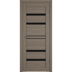 Межкомнатная дверь АТУМ Про 26 (ст.черное) Brun Oak