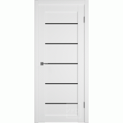 Межкомнатная дверь Эмалекс E27 | EMALEX ICE (ст.черное)