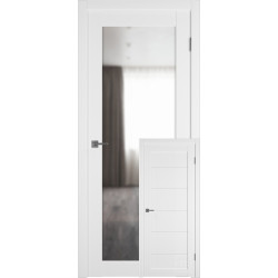 Межкомнатная дверь Эмалекс E32 | EMALEX ICE (зеркало)