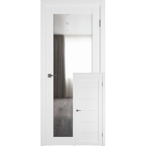 Межкомнатная дверь Эмалекс E32 | EMALEX ICE (зеркало)