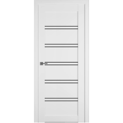 Межкомнатная дверь Эмалекс E28 | EMALEX ICE (ст.черное)