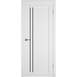 Межкомнатная дверь Эмалекс E33 | EMALEX ICE (ст.черное)