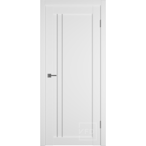 Межкомнатная дверь Эмалекс E33 | EMALEX ICE (ст.белое)