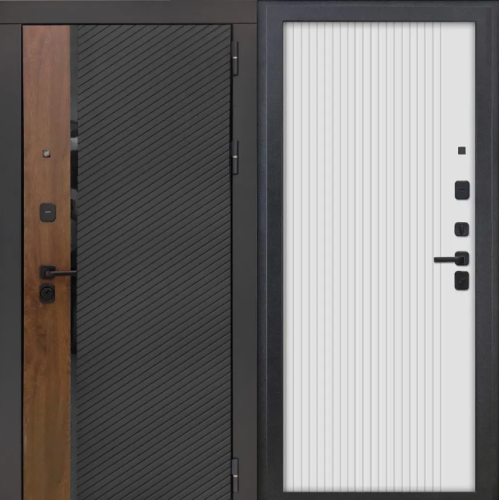 Входная дверь Luxor - 3КЛ-1101 - ФЛ-14 Веллуто бьянко