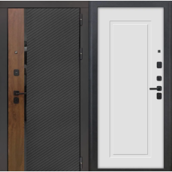 Входная дверь Luxor - 3КЛ-1101 - ФЛ-25 Веллуто бьянко