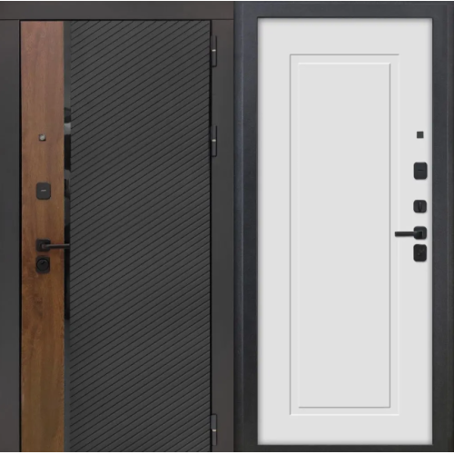 Входная дверь Luxor - 3КЛ-1101 - ФЛ-25 Веллуто бьянко