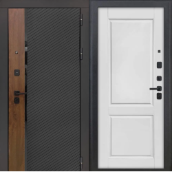 Входная дверь Luxor - 3КЛ-1101 - ФЛ-30 Веллуто бьянко