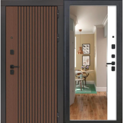 Входная дверь Luxor - 3КЛ-1106 - ФЛЗ-23 Веллуто бьянко