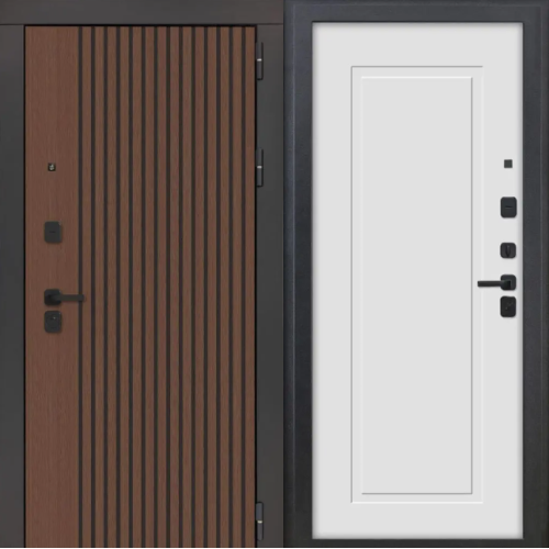 Входная дверь Luxor - 3КЛ-1106 - ФЛ-25 Веллуто бьянко