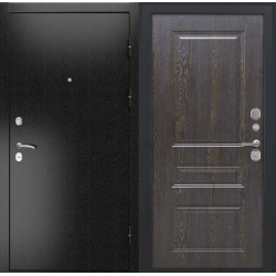 Входная дверь Luxor - 3б - ФЛ-701 (10мм, Дуб шоколад)